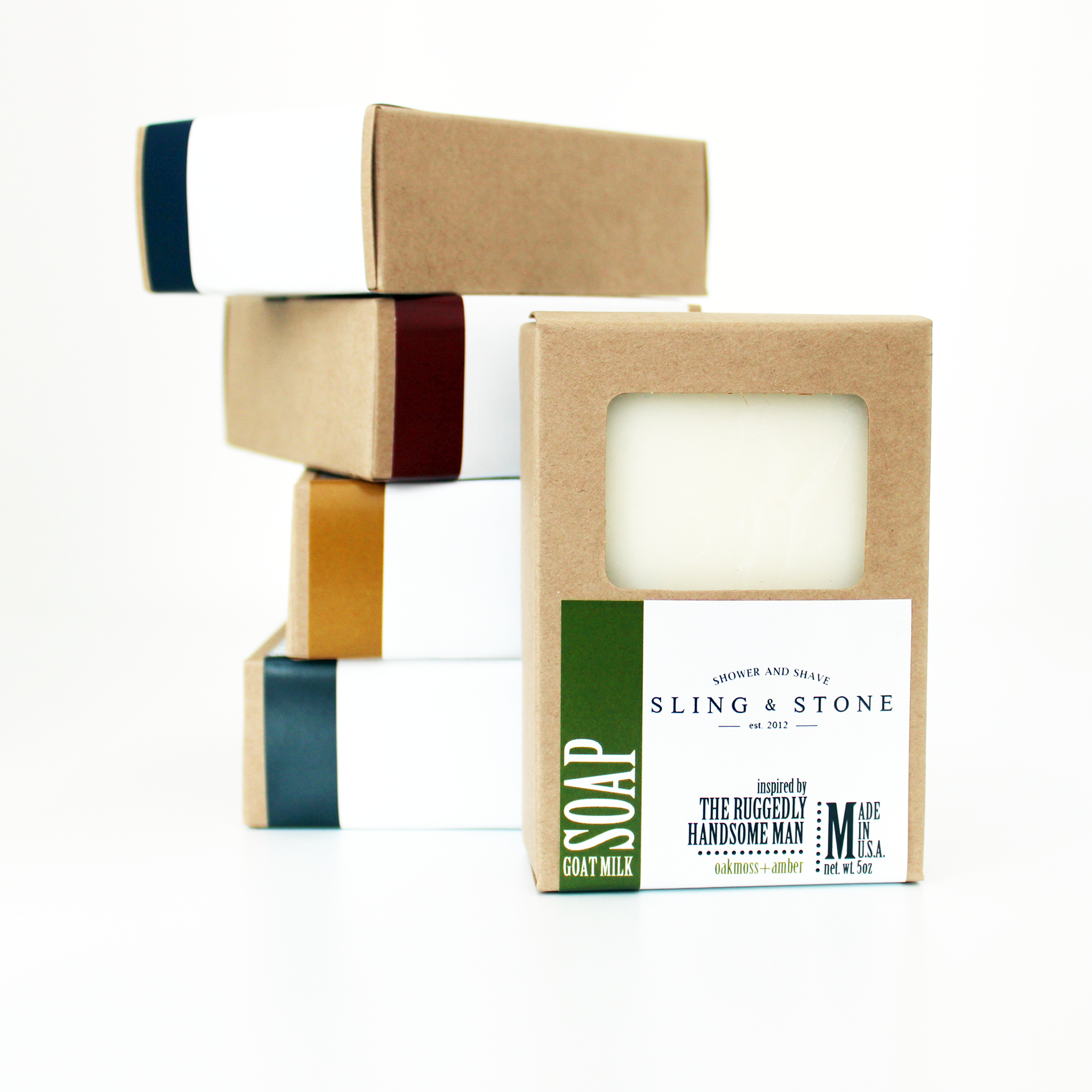 FOR MEN | Handcrafted 'Manly' Soap Bars